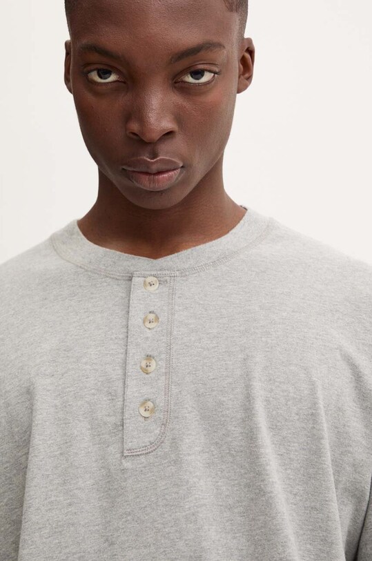 Levi's polo bawełniane szary A7198