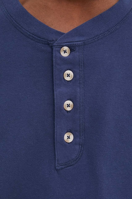 Levi's polo bawełniane niebieski A7198