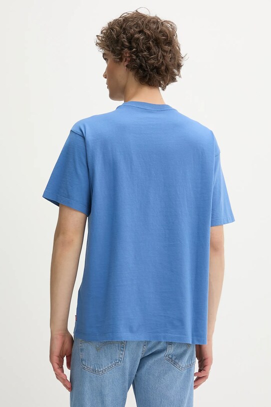 Odzież Levi's t-shirt bawełniany 87373 niebieski