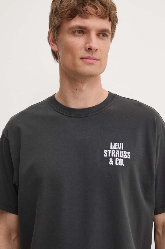 Levi's tricou din bumbac gri 87373