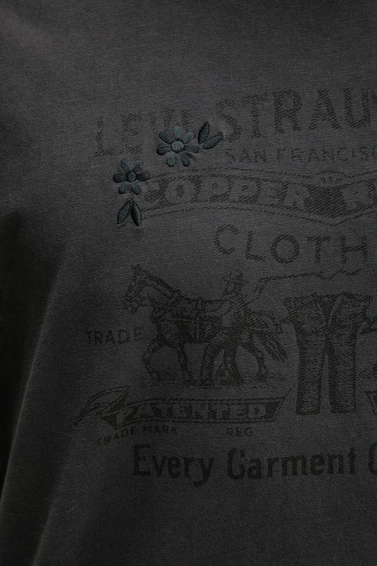 Levi's t-shirt męski bawełniany 87373 szary