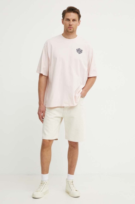 Levi's t-shirt bawełniany A5805 różowy AW24