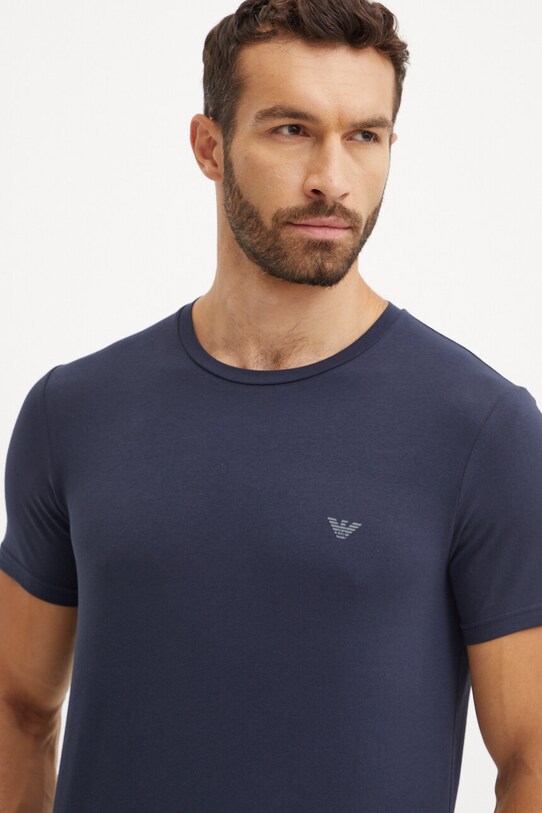Emporio Armani Underwear tricou lounge 2-pack uni bleumarin 111267.4F720