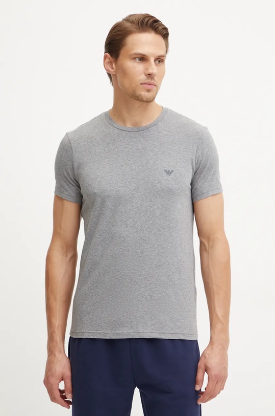Emporio Armani Underwear t-shirt lounge 2-pack 111267.4F720 niebieski AW24