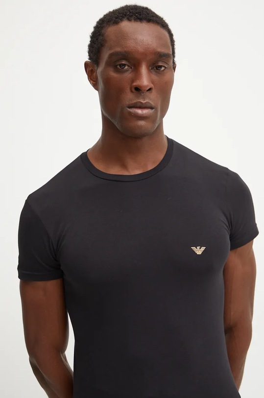 Odzież Emporio Armani Underwear t-shirt lounge 111035.4F512 czarny