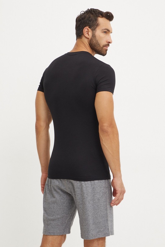 Oblečenie Tričko Emporio Armani Underwear 111035.4F516 čierna