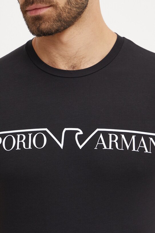 Emporio Armani Underwear tricou lounge negru 111035.4F516