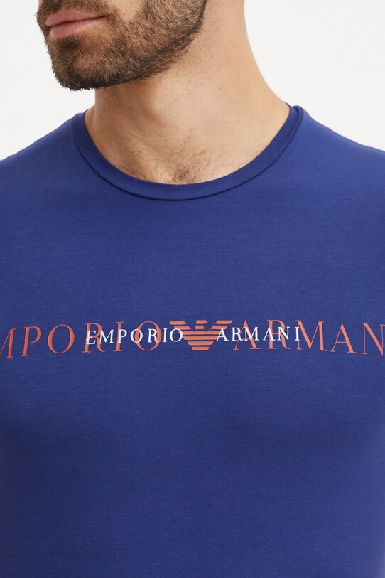 Tričko Emporio Armani Underwear 111035.4F729 námořnická modř