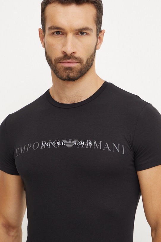 Tričko Emporio Armani Underwear černá 111035.4F729