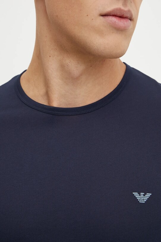 Emporio Armani Underwear tricou lounge din bumbac 2-pack bleumarin 111267.4F722