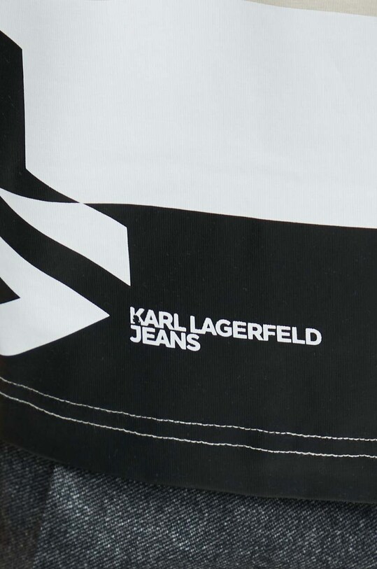 Karl Lagerfeld Jeans t-shirt bawełniany 245D1702 beżowy