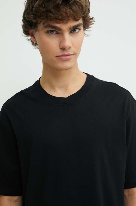 Karl Lagerfeld Jeans tricou din bumbac negru 245D1702