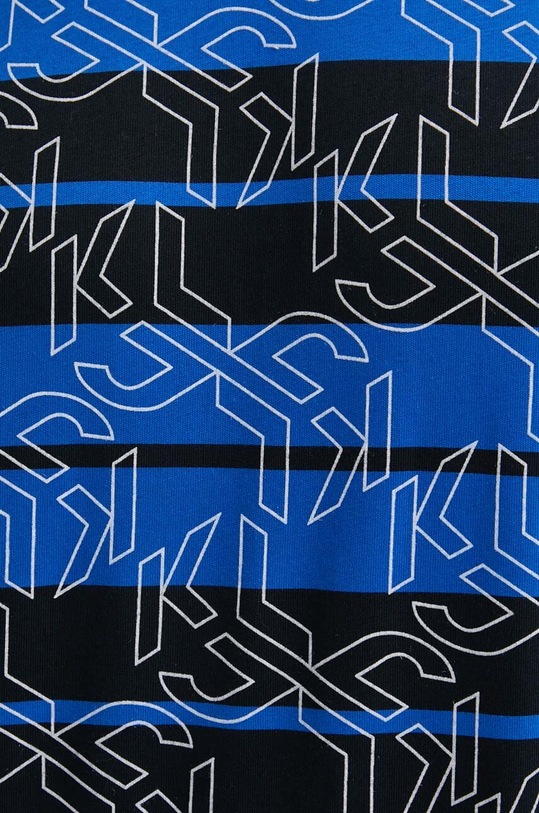 Karl Lagerfeld Jeans t-shirt bawełniany 245D1703 granatowy