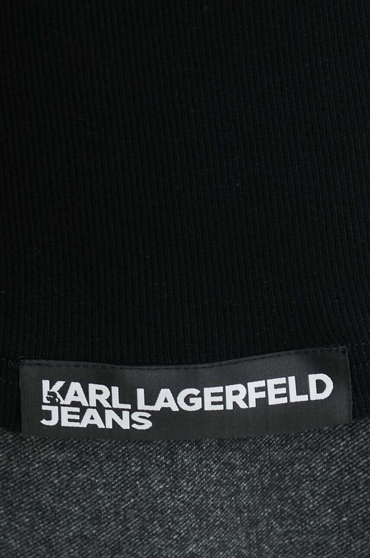 Tričko Karl Lagerfeld Jeans 245D1707 čierna