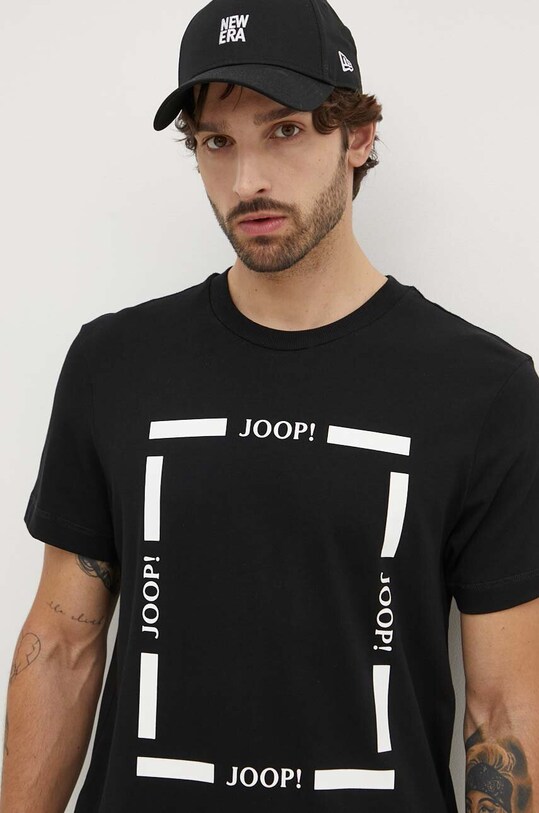 Joop! t-shirt bawełniany czarny 30042368
