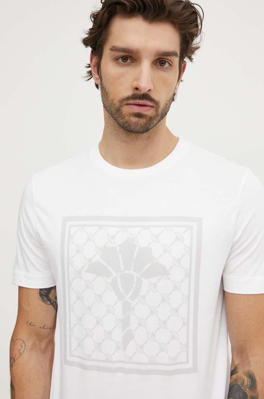 Joop! t-shirt bawełniany biały 30042365