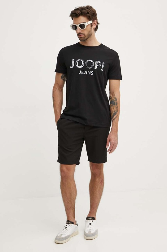 Joop! t-shirt bawełniany 30042354 czarny AW24
