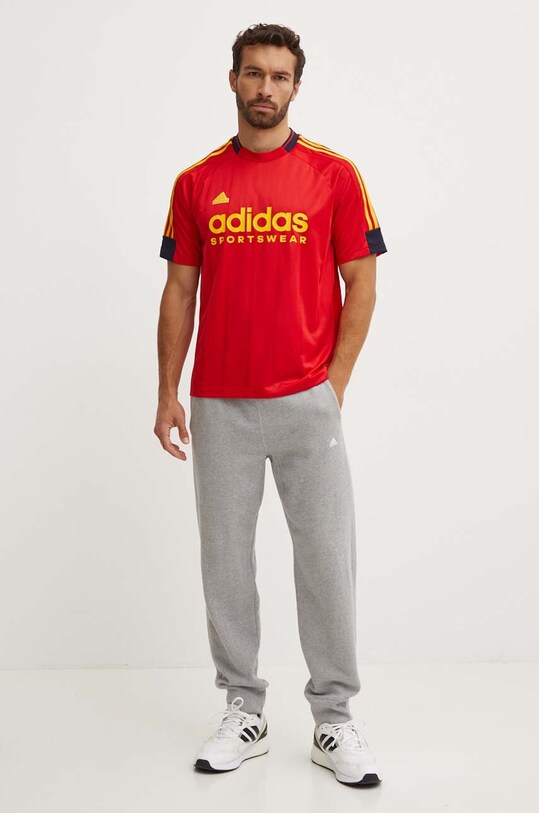 adidas sportos póló Tiro IY4507 piros AW24