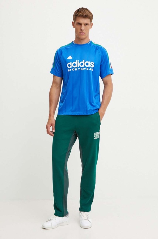 adidas t-shirt Tiro IY4508 niebieski AW24