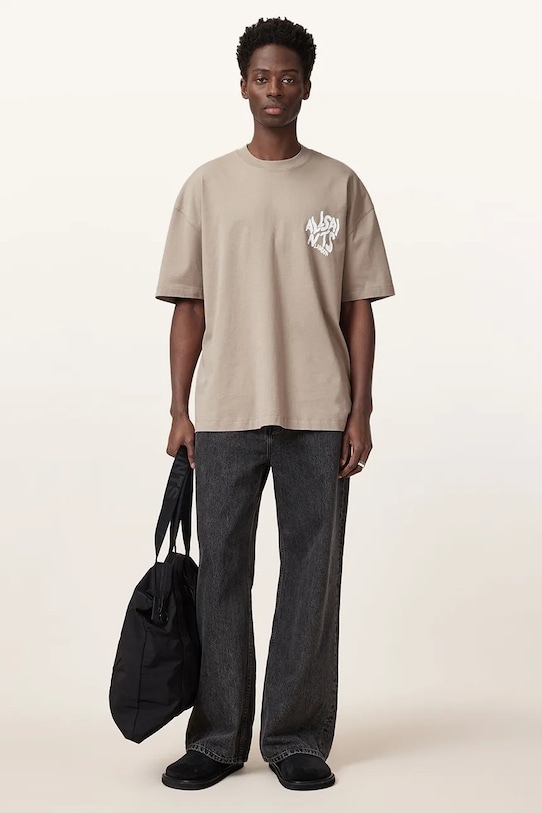 AllSaints tricou din bumbac ORLANDO SS M022PA