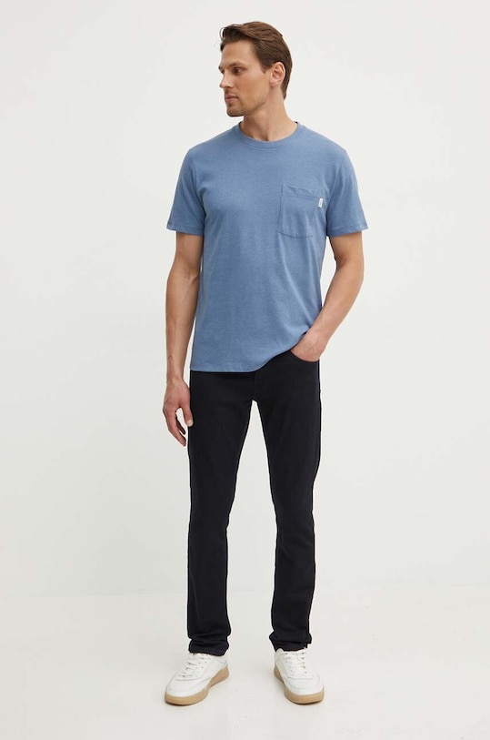 Tričko Pepe Jeans MANS TEE PM509434 modrá AW24