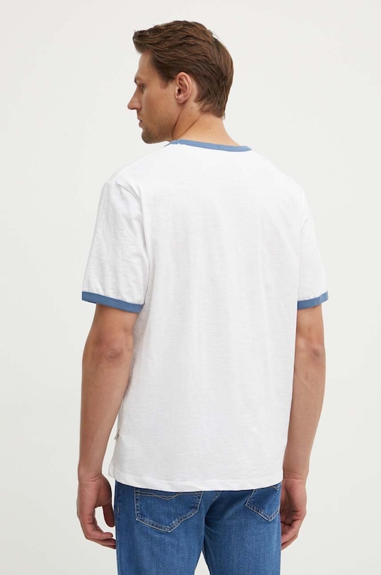 Îmbrăcăminte Pepe Jeans tricou din bumbac ADAN PM509437 alb