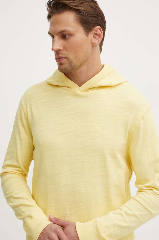 Pepe Jeans bluza bawełniana ABRAHAM bawełna żółty PM509438