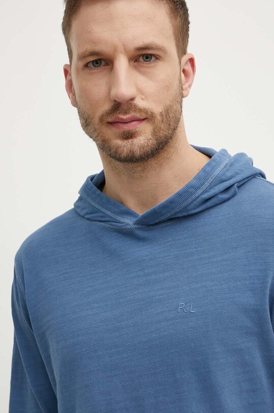 Хлопковая кофта Pepe Jeans ABRAHAM голубой PM509438