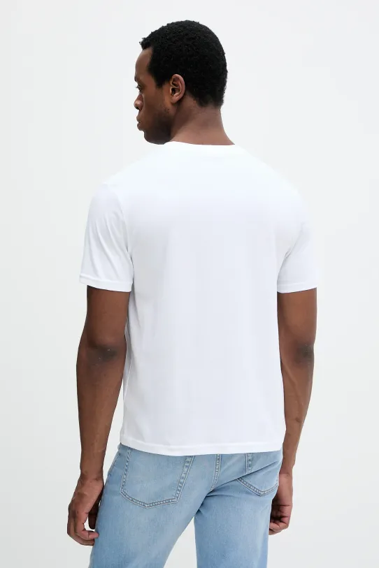 Oblečenie Bavlnené tričko United Colors of Benetton 3I1XU1096 biela