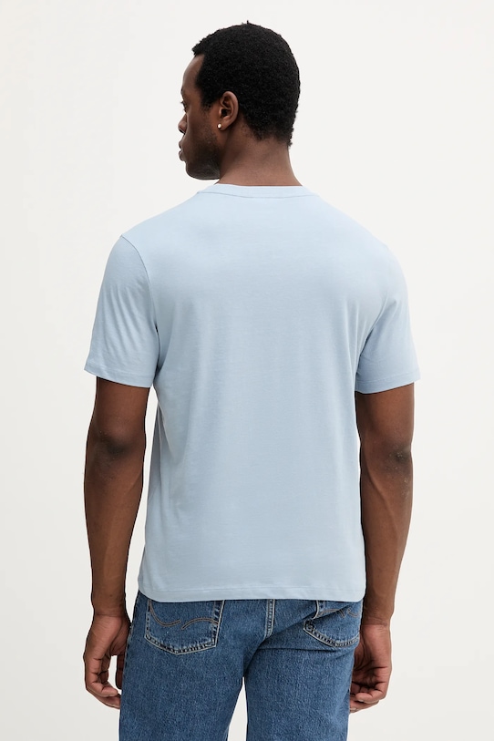 Odzież United Colors of Benetton t-shirt bawełniany 3I1XU1096 niebieski