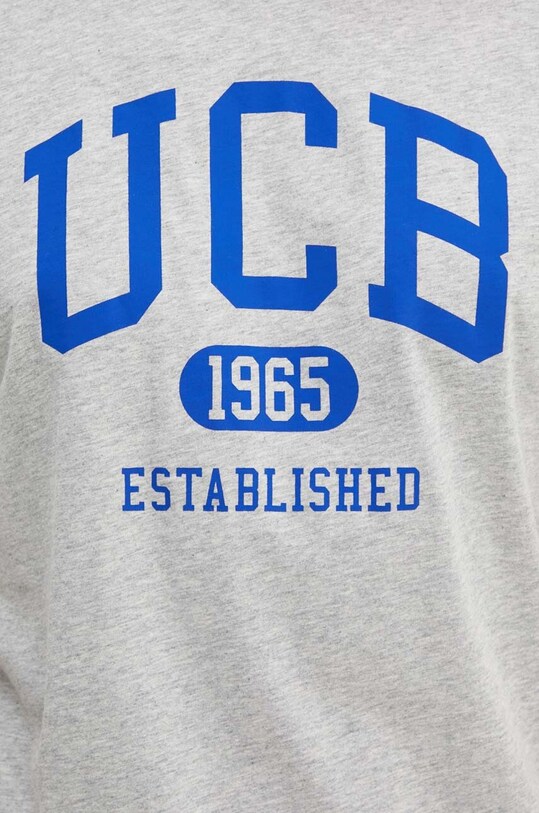 Памучна тениска United Colors of Benetton 3I1XU1096 сив
