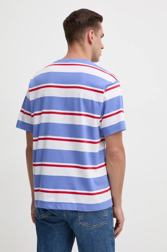 Одежда Хлопковая футболка United Colors of Benetton 38Y3U109J фиолетовой