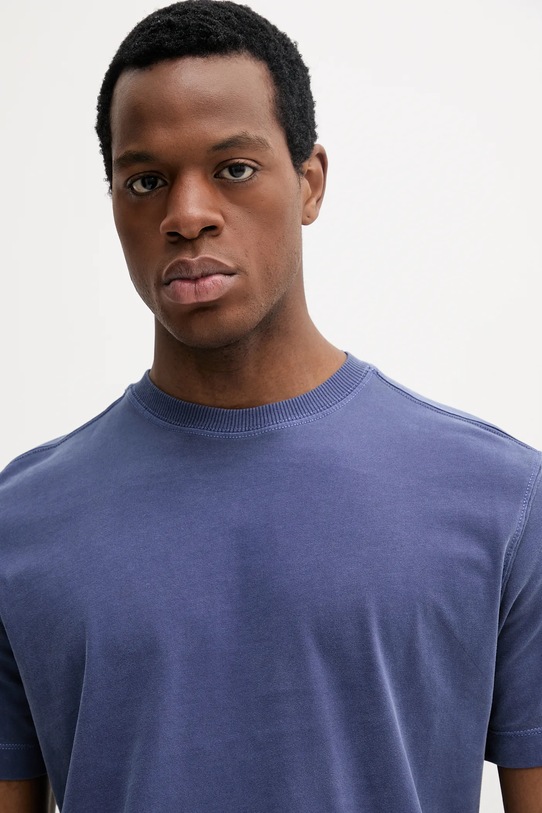 United Colors of Benetton t-shirt in cotone blu navy 3ZITU1098