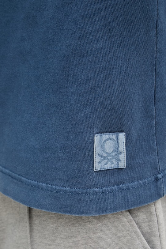 United Colors of Benetton majica za muškarce od pamuka 3ZITU1098 plava