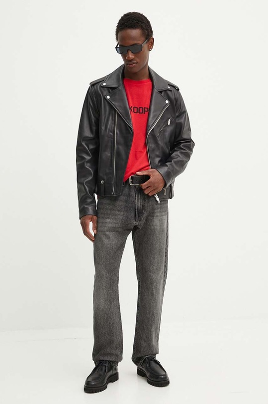 Tričko The Kooples HTSC29010K červená AW24