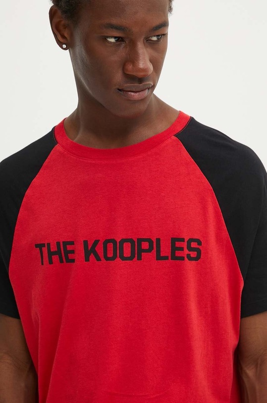 Tričko The Kooples červená HTSC29010K