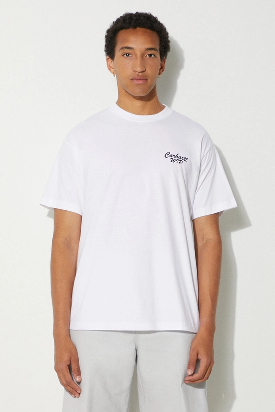 Carhartt WIP cotton t-shirt Friendship regular white I033641.00AXX