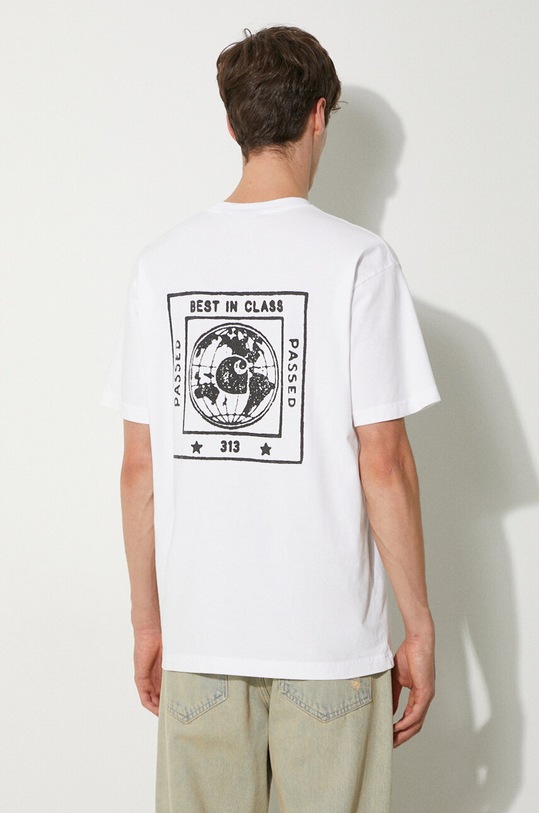 Clothing Carhartt WIP cotton t-shirt Stamp I033670.00A06 white