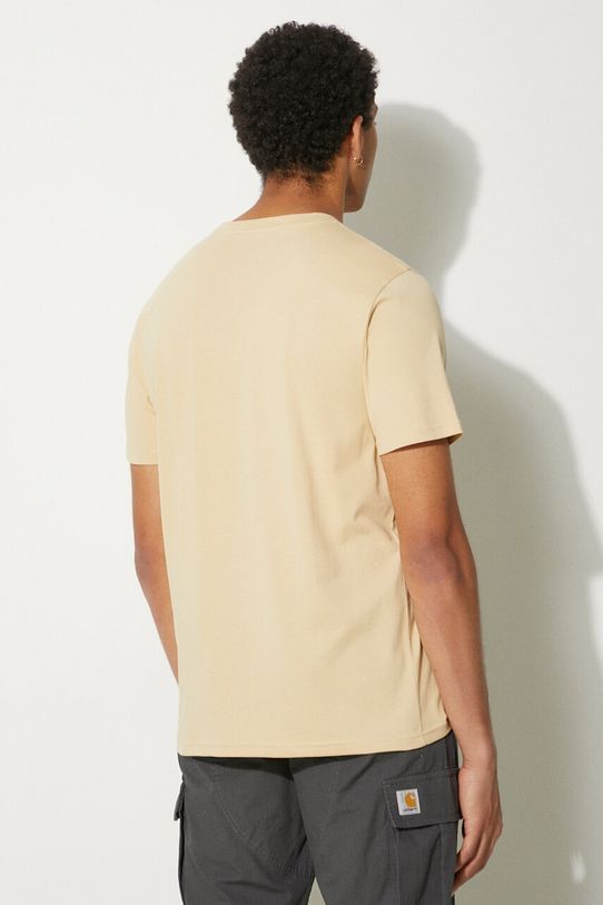 Odjeća Pamučna majica Carhartt WIP Pocket I030434.29OXX bež