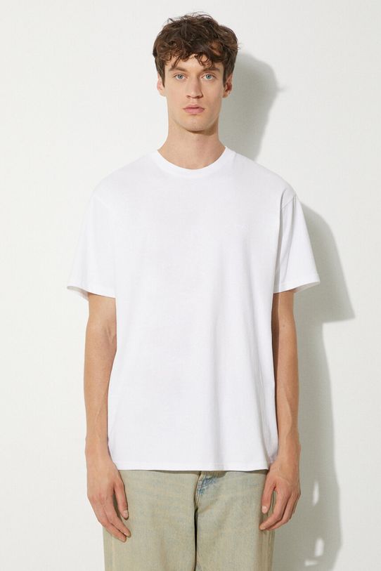 Carhartt WIP cotton t-shirt Duster Script regular white I033622.02GD