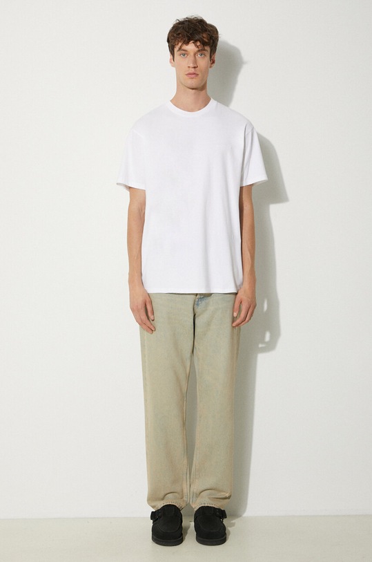 Carhartt WIP cotton t-shirt Duster Script I033622.02GD white AW24