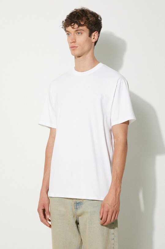 Бавовняна футболка Carhartt WIP Duster Script білий I033622.02GD