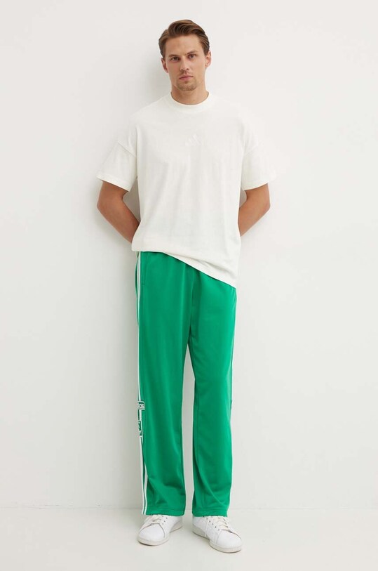 Bavlnené tričko adidas All SZN IV5217 béžová AW24