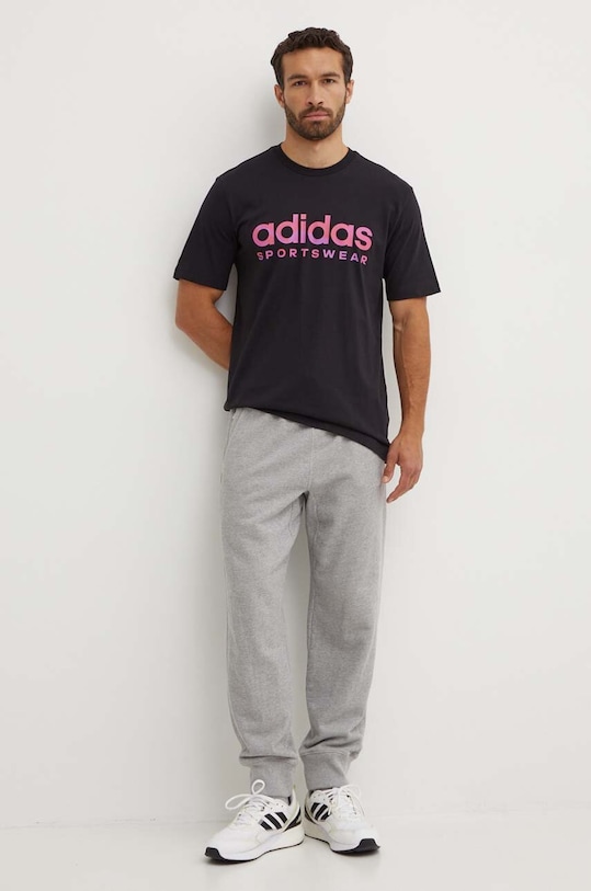 adidas t-shirt Tiro IW2659 czarny AW24