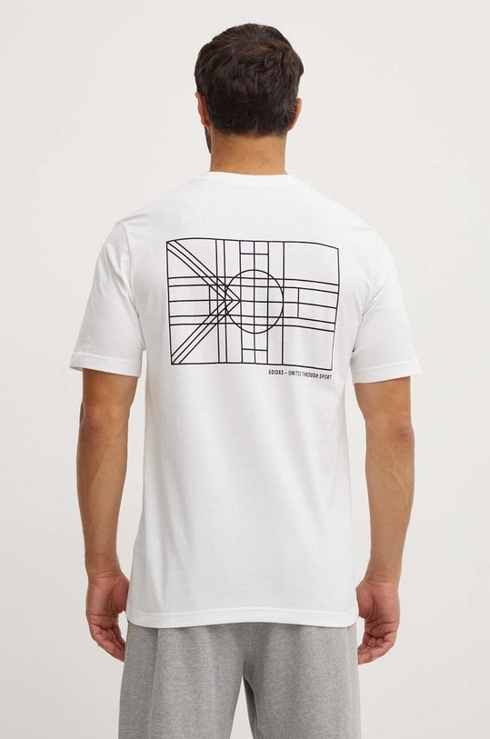 Îmbrăcăminte adidas tricou din bumbac Tiro IW2668 alb