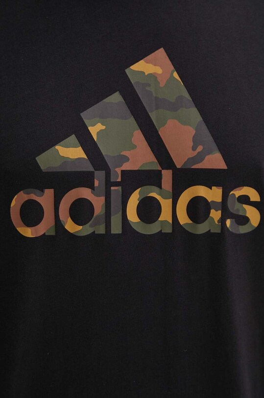 adidas t-shirt in cotone Camo IW2671 nero