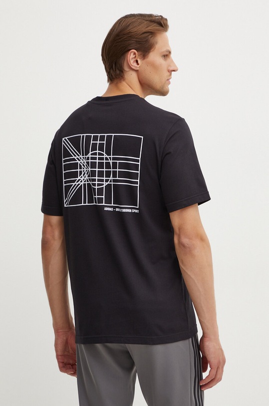 Odzież adidas t-shirt bawełniany Tiro IW2672 czarny