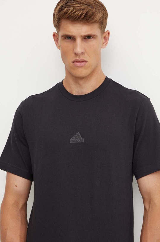 adidas t-shirt bawełniany City Escape IW2688 czarny