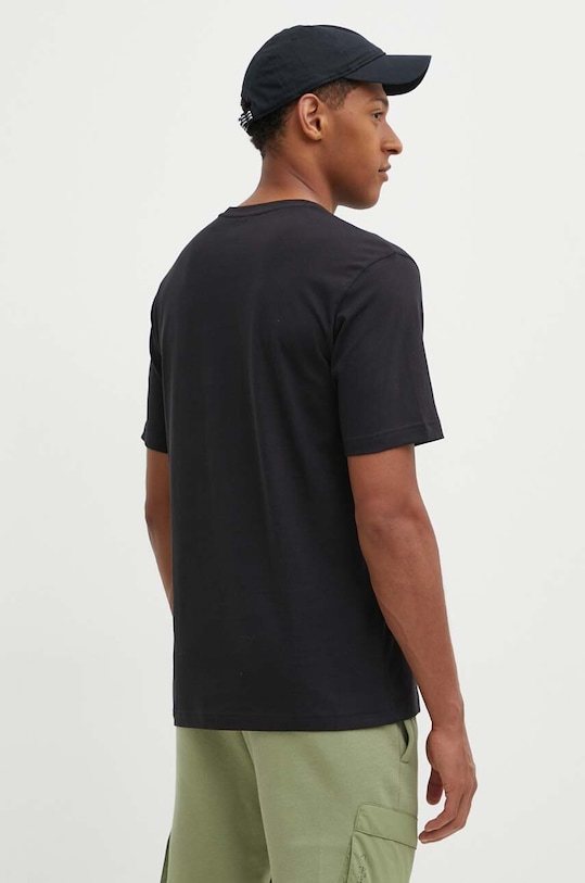 Odzież adidas t-shirt bawełniany Essentials IW2702 czarny