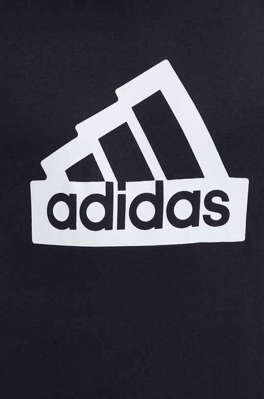 adidas t-shirt bawełniany Essentials IW2702 czarny